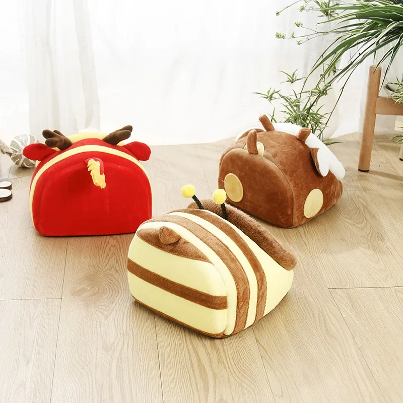 Guinea Pig Bed Hamster Soft Hideout House Small Pet Animals Warm Nest Cage for Bunny Rabbit Sugar Glider Chinchilla Hedgehog - Image 4